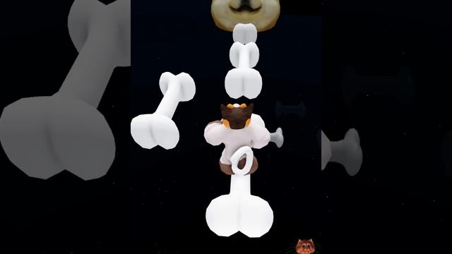ИГРА doge head escape роблокс симулятор обби паркур спасите кошку котенок геймер #shorts смотреть онлайн