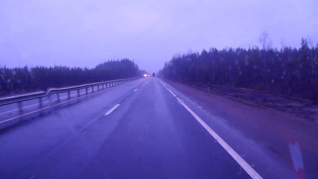 Из Москвы - в Санкт-Петербург. 680км за 20 минут. таймлапс