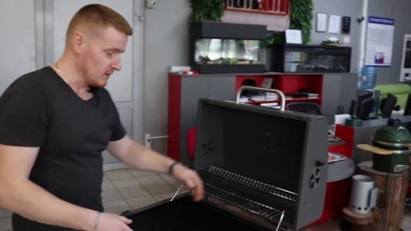 ОБЗОР УГОЛЬНЫЙ ГРИЛЬ START GRILL LOCKER SG
