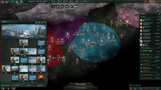 The Untold - Let’s Play Stellaris: Leviathans DLC #27 - Zombie Fallen Empire - Insane Difficulty