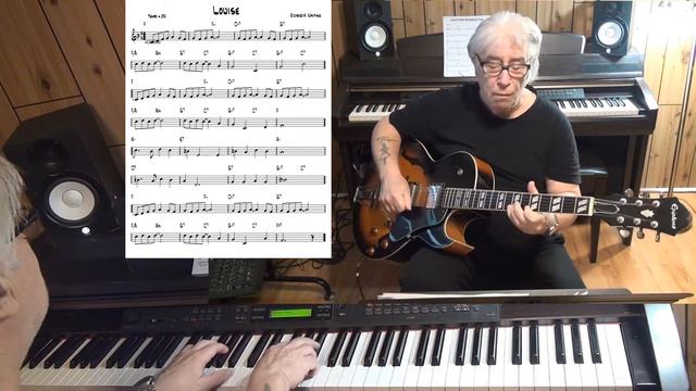 Louise - Jazz guitar & piano cover ( Richard A. Whiting ) смотреть онлайн