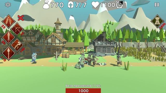 МИНИ-ИГРА В ЖАНРЕ CASTLE DEFENSE ПО МОТИВАМ КАРТЫ НА WarCraft 3 - Heroes III Battle! смотреть онлайн