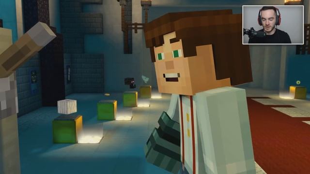Minecraft Story Mode Let’s Play: S2E1 Part 3 - TEMPLE OF DOOM смотреть онлайн