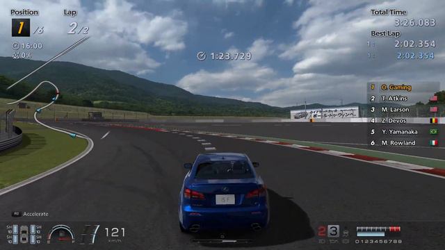 Gran Turismo 6 - Lexus IS-F Racing & Replay - PS3 Gameplay [RPCS3 Emulated on PC] смотреть онлайн