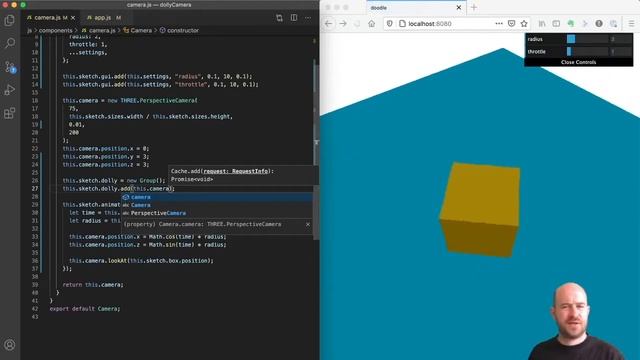 ThreeJS - Easy Camera control with Groups смотреть онлайн