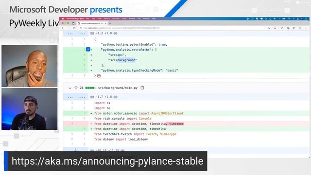 Python: Retrieving and Storing Data | PyWeekly Live with Cecil and Brian смотреть онлайн