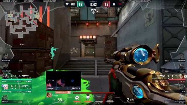 PRX vs T1 // VCT Pacific Day 7 Match 1 Highlights смотреть онлайн
