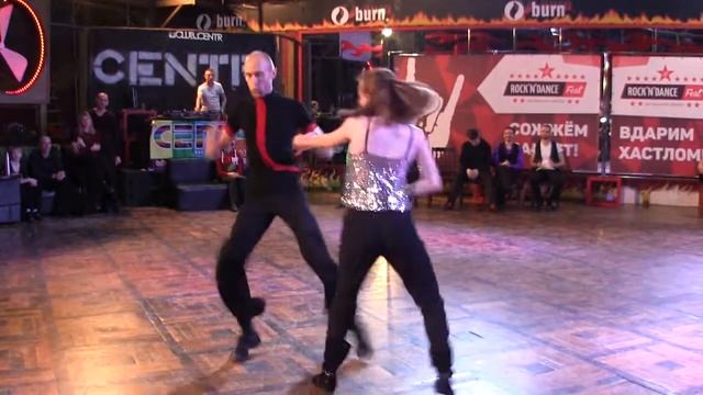Хастл. Rock'n'Dance Cup-2018. DnD Main+Star. Якимов Сергей - Азиатцева Ольга. Fast. смотреть онлайн