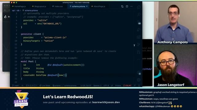 Let's Learn RedwoodJS! (with Anthony Campolo) — Learn With Jason смотреть онлайн