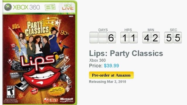 Lips: Party Classics Xbox 360 Countdown смотреть онлайн