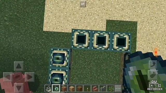 Как сделать портал в эндер мир в майнкрафт PE на телефоне смотреть онлайн