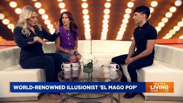 World-renowned illusionist El Mago Pop shows off tricks смотреть онлайн