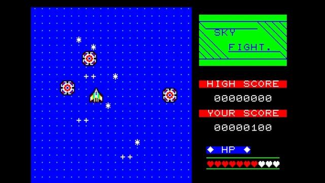 Sharp MZ-1500 Game: Sky Fight (19xx) смотреть онлайн
