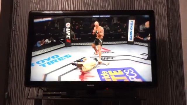 Быстрый матч ufc 2 Ps4 смотреть онлайн