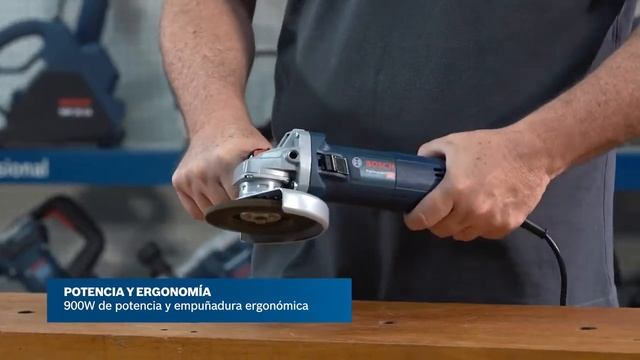 Rendimiento mejorado de desbaste y corte - Amoladora Bosch GWS 9 125 смотреть онлайн