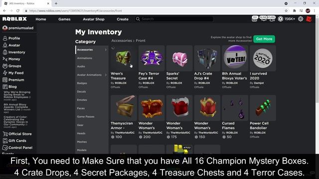 [EVENT] How to get ALL 4 CHAMPION BUNDLES in the METAVERSE CHAMPIONS HUB! (All 16 Crates) [ROBLOX] смотреть онлайн