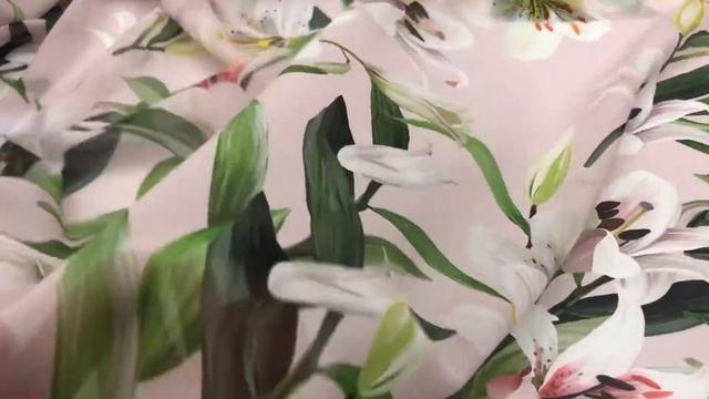 Шелк-шифон D&G смотреть онлайн