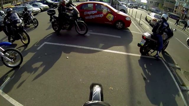 Романтичный мото флешмоб (Romantic moto flashmob) смотреть онлайн