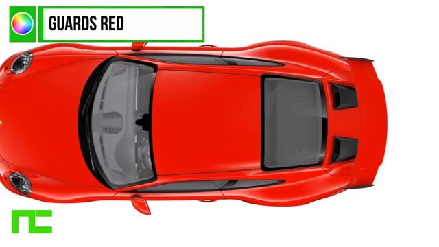 2018 Porsche 911 GT3 Colors