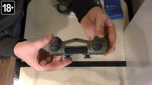 PlayStation 4 Slim COD WW2 Limited Edition 1 TB, Зелёный камуфляж. Детальная распаковка обзор.