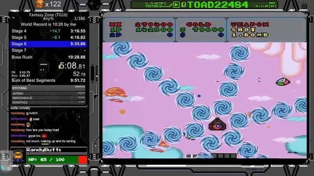 Fantasy Zone (TG16) WR in 9:19 смотреть онлайн