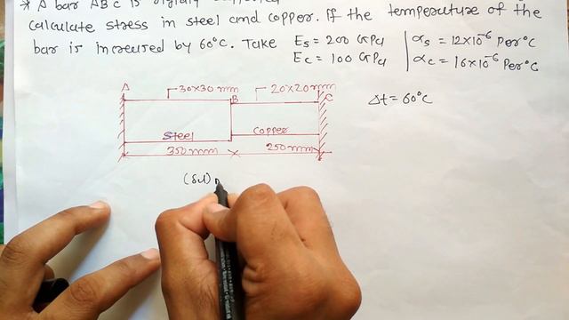 #17.[IN HINDI]THERMAL STRESS IN COMPOUND BAR(MOS) смотреть онлайн