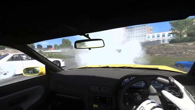 Drifting in Assetto Corsa VR with Hand Tracking смотреть онлайн