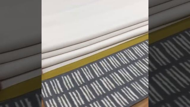 Римская штора с контрастным кантом на подкладке смотреть онлайн