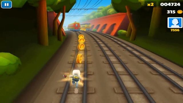 Subway Surfers на PC/Компьютере смотреть онлайн