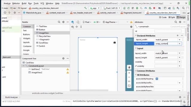 Bài 8: Giới thiệu Material design: RecyclerView, CardView và Navigation Drawer смотреть онлайн