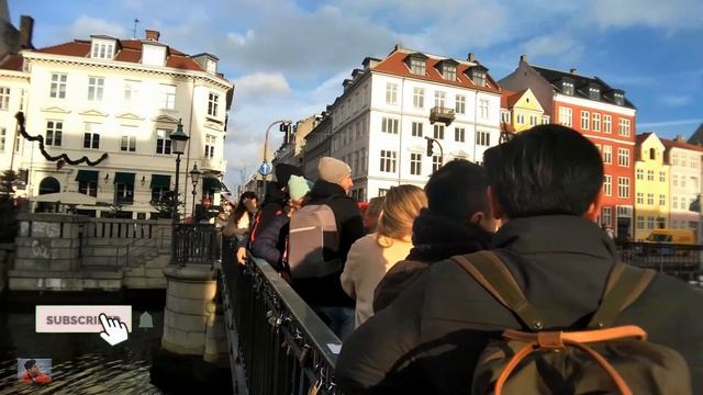 Nyhavn Copenhagen Denmark | Colorful City Walk - Street - Harbor - Canal | RoamerRealm