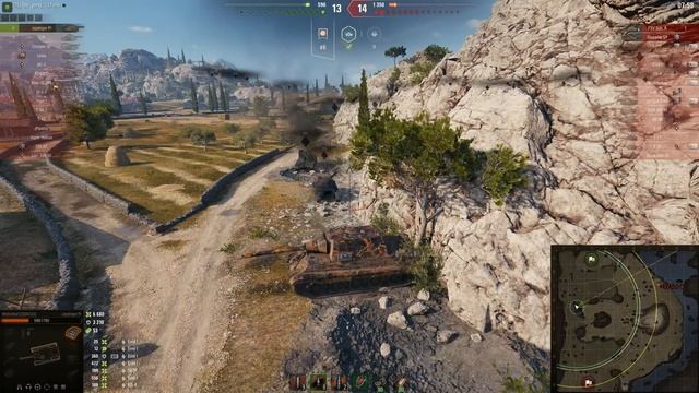 Jagdtiger (H) - НОВЫЙ ПРЕМ ПТ-САУ 8 УРОВНЯ ПОКАЗАЛ НА ЧТО СПОСОБЕН В БОЮ 1 Vs 5