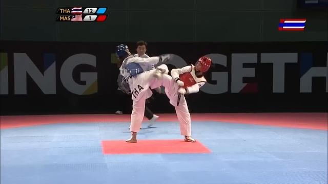 Taekwondo female's Under 49 kg | Panipak.W THA vs N.Shaharuddin MAS | 29th SEA Games 2017 смотреть онлайн