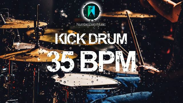 Kick Drum 4/4 Metronome - 35 BPM смотреть онлайн