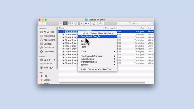 Synology NAS tip - How to rename multiple Video Station files using macOS смотреть онлайн