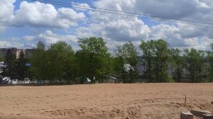 Вид из окна поезда на канал имени Москвы перегон Хлебниково - Водники МЦД|Московский транспорт