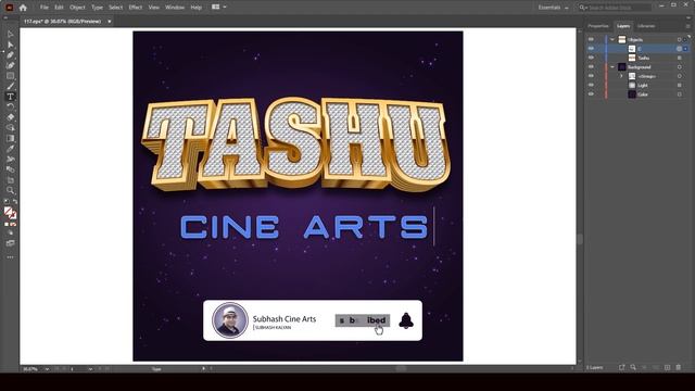 How To 3D PSD Text Effect | Photoshop Tutorial For Banner Design 2023 | Free Download | Page - 44