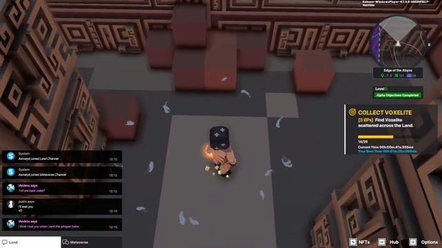 Edge of the Abyss - 1:19 Voxelite Speedrun - The SandBox смотреть онлайн