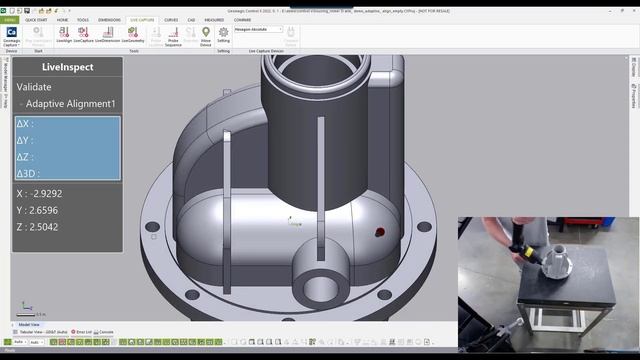 Geomagic Control X Tutorial - Live Inspect смотреть онлайн