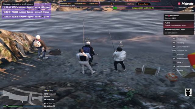 👉|| GTA V = 🅼🅰🅹🅴🆂🆃🅸🅲-🆁🅿 5 Сервер = || ✨ Мой простой день . Путь новичка ✨ ||🐺❤🐺|| Работа || смотреть онлайн