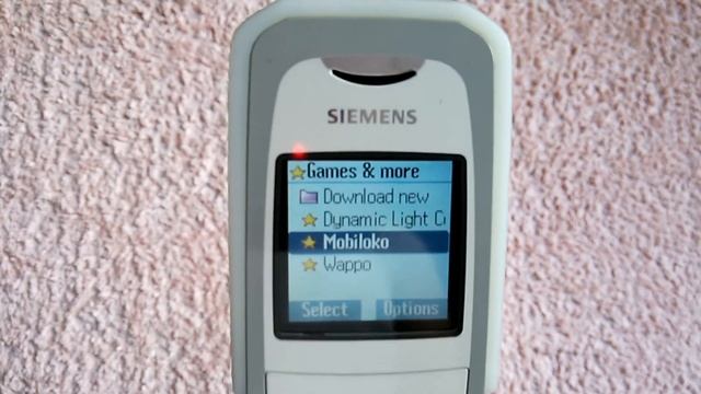Мобильный телефон Siemens CF62 смотреть онлайн
