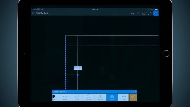 AutoCAD Mobile App | How To: Modifying Drawings смотреть онлайн