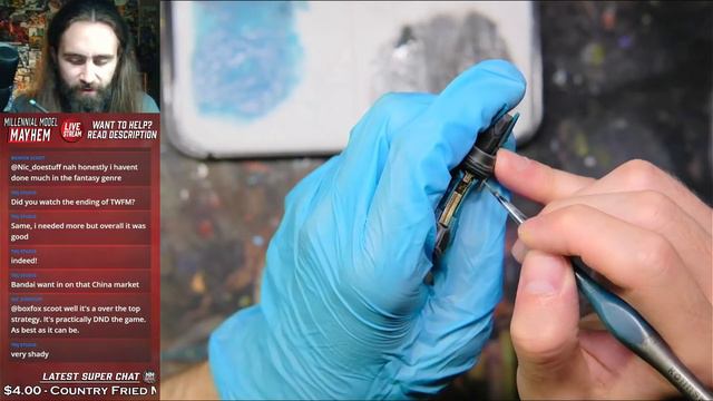 Hand Painting Gundam Aerial - Damn Fine Freehand смотреть онлайн