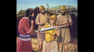 Давид и Голиаф. Ветхий завет.