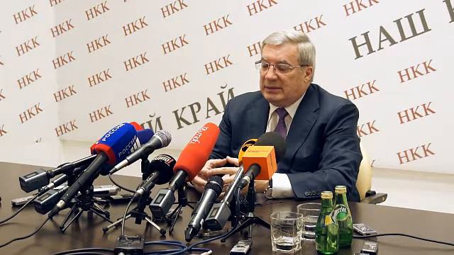 Пресс-конференция и.о.губернатора Красноярского края Виктора Толоконского смотреть онлайн