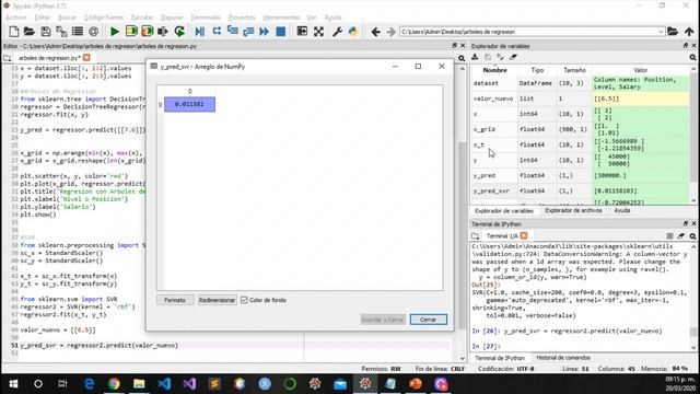 Support Vector Regression con Python смотреть онлайн