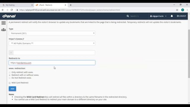WP Training V04 How To Redirect A Site смотреть онлайн