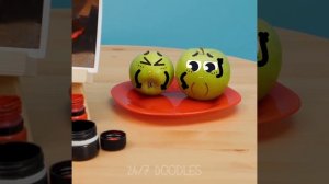 Crazy Fruits Play Funny Games! Real Life Of Cute Doodles! - 24/7 DOODLES