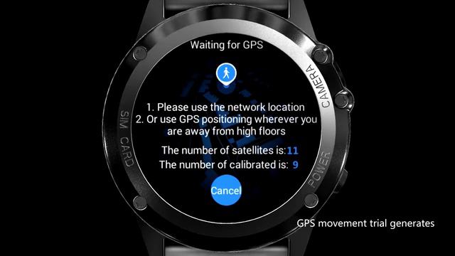 Vízálló android okosóra kamerával (+ WiFi, GPS, SIM) смотреть онлайн