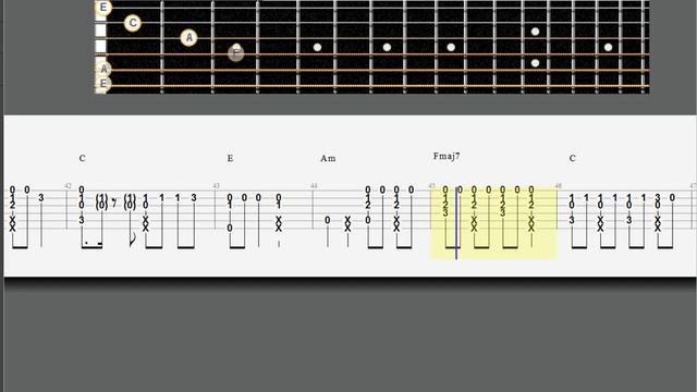 GTP Fingerstyle Тима Белорусских - Витаминка табы смотреть онлайн